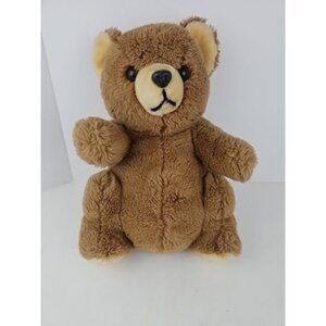 Vintage Daekor Pot Belly Bear 1979 Brown Teddy Bear Stuffed Animal Plush Toy 12"